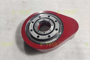 RU85精密交叉滾子外齒回轉驅動