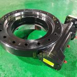 豎直安裝使用的SE17蝸輪蝸桿回轉驅動